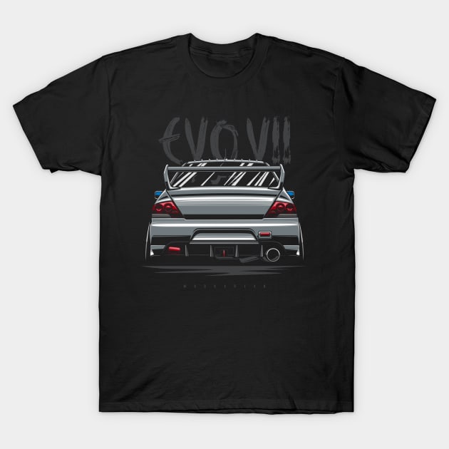 Lancer Evo VII T-Shirt by Markaryan